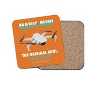 Thumbnail for DJI Mavic Mini design on orange 1 piece coaster