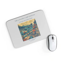 Thumbnail for VINTAGE G4488 - The Logging Camp Lifeline - Designed Mouse Pads design on lightgray rectangle