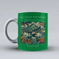 Thumbnail for VINTAGE G4181 - The Lagoon Touchdown - Ceramic Mug design on green