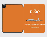Thumbnail for E-8C Joint STARS design on orange ipad tablet case