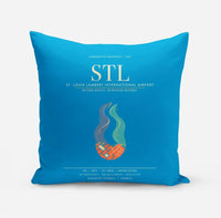 Thumbnail for St. Louis Lambert International Airport STL - Turquoise