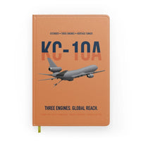 Thumbnail for KC-10A EXTENDER design on orange notebook