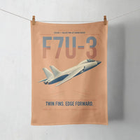 Thumbnail for F7U-3 Cutlass design on orange towel