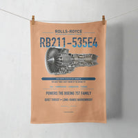 Thumbnail for RB211-535E4 design on orange towel