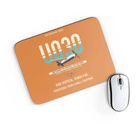 Thumbnail for Airbus U030 Flexrotor design on orange rectangle mouse pad