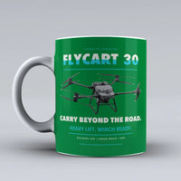 Thumbnail for FlyCart 30 Mug design on green dji