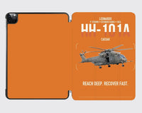 Thumbnail for Leonardo HH-101A Caesar design on orange ipad tablet case