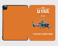 Thumbnail for Airbus H155 EC155 B1 design on orange ipad tablet case