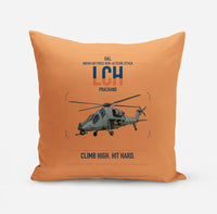 Thumbnail for HAL LCH Prachand design on orange pillow