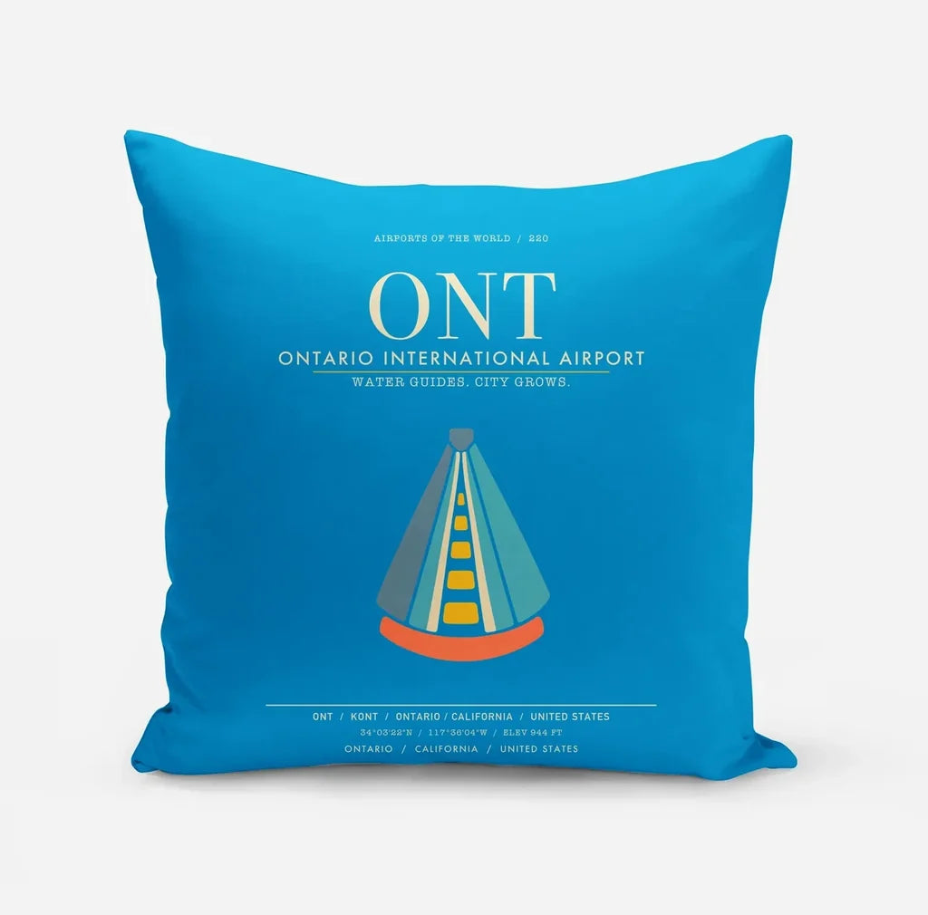 Ontario International Airport ONT - Turquoise