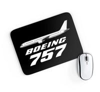Thumbnail for The Boeing 757 aviation design on neoprene with anti-slip base mouse pad.