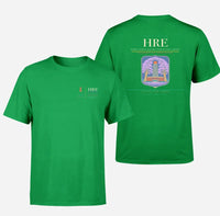 Thumbnail for Robert Gabriel Mugabe International Airport (HRE) design printed on green double-side t-shirt