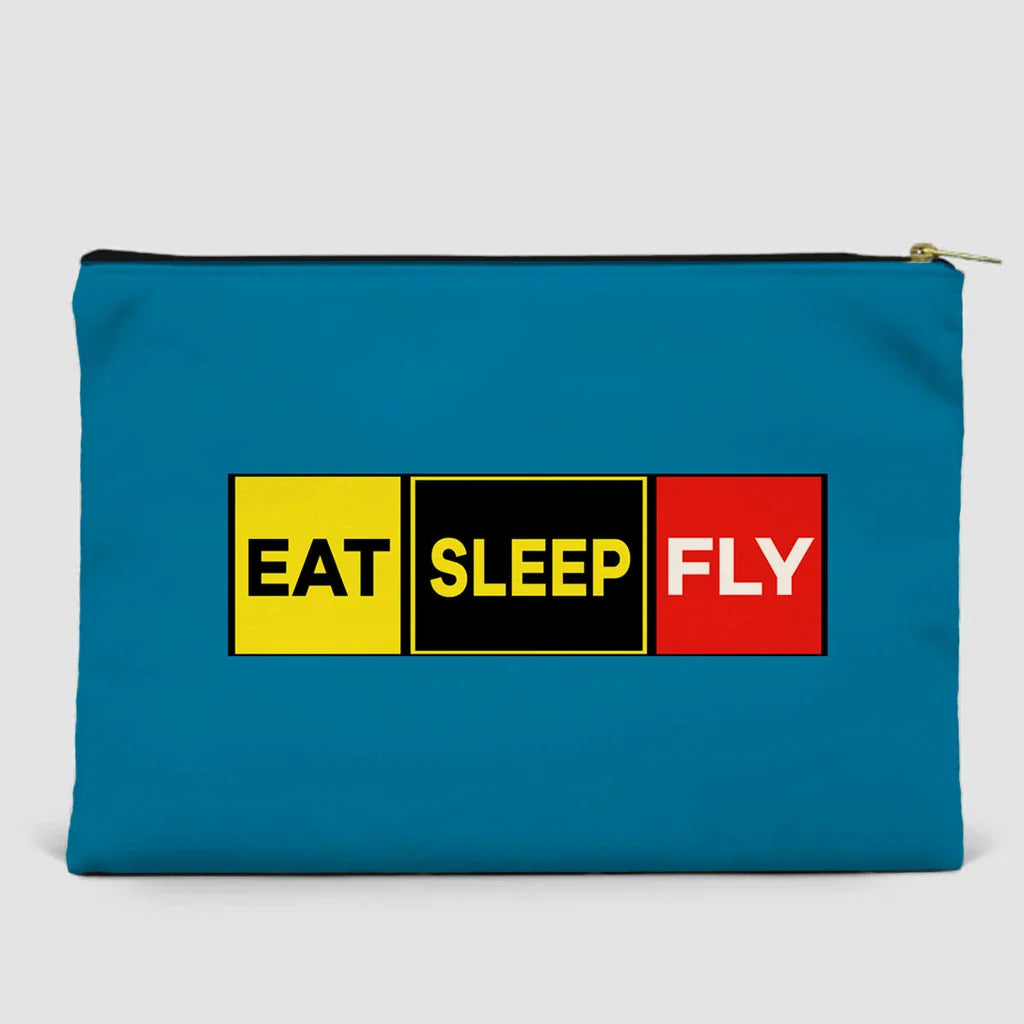 Eat Sleep Fly Zipper Pouch - view 10