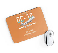 Thumbnail for McDonnell Douglas DC-10 design on orange rectangle mouse pad