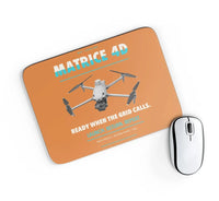 Thumbnail for DJI Matrice 4D design on orange rectangle mouse pad