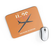 Thumbnail for U-2S Dragon Lady design on orange rectangle mouse pad
