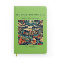 Thumbnail for VINTAGE G4404 - The Market Day Amphibian - Designed Notebooks design on lightgreen