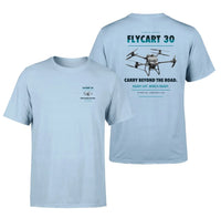 Thumbnail for DJI FlyCart 30 design on light blue t shirt