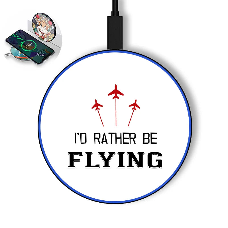 I'd Rather Be Flying Wireless Charger - view 10