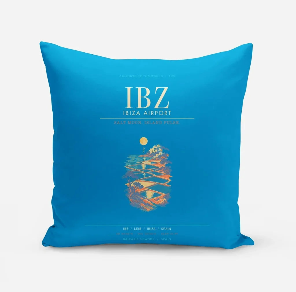 Ibiza Airport IBZ - Ses Salines Moon-Tide Loom - Turquoise