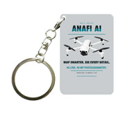 Thumbnail for Parrot ANAFI Ai Key Chain design on light gray key chain