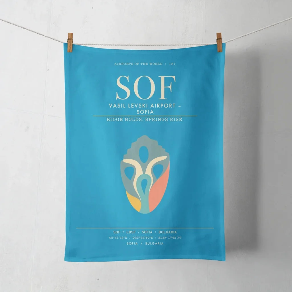 Vasil Levski Airport  Sofia SOF - Turquoise