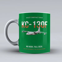 Thumbnail for KC-130F BuNo 149798 design on green ceramic mug, double-side print