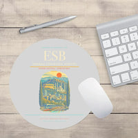 Thumbnail for Ankara Esenboga Airport ESB Mouse-Pad Round - Light Gray