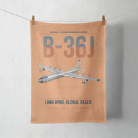 Thumbnail for B-36J Peacemaker design on orange towel
