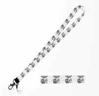 Thumbnail for Boeing 747 & GENX Engine lanyard - white