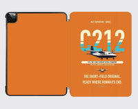 Thumbnail for CASA C-212-100 Aviocar design on orange ipad tablet case