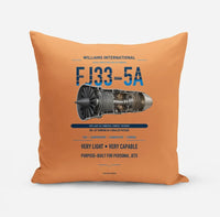Thumbnail for FJ33-5A design on orange pillow