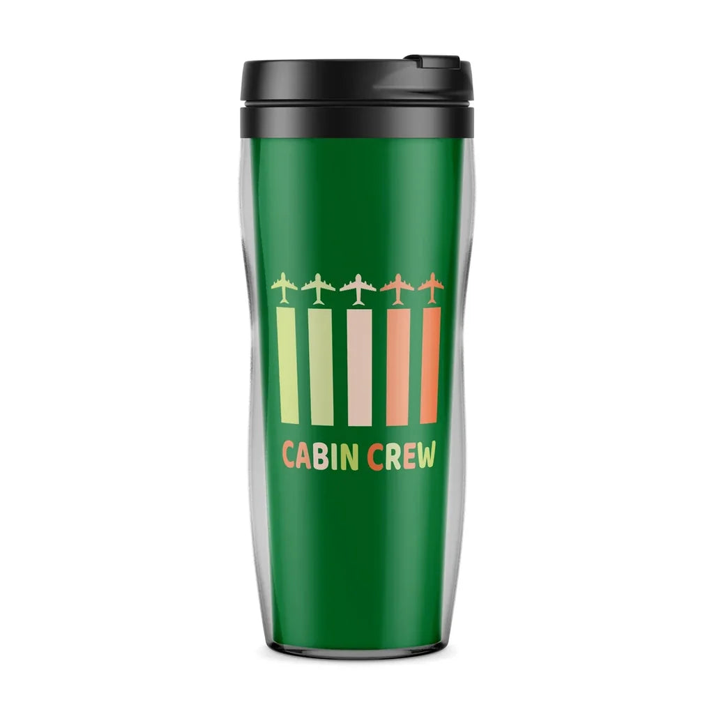 Colourful Cabin Crew Travel Mug - view 10