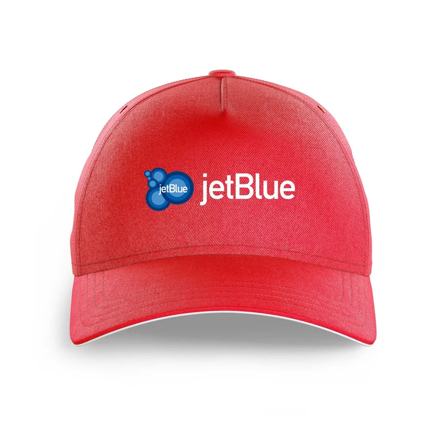 Jetblue Airways Airlines logo printed on red cap