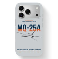 Thumbnail for MQ-25A STINGRAY design on light gray magsafe iphone case, for iPhone 17 Pro