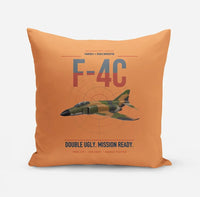 Thumbnail for F-4C Phantom II design on orange pillow