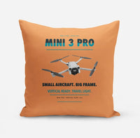 Thumbnail for DJI Mini 3 Pro design on orange pillow