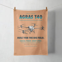 Thumbnail for DJI Agras T40 design on orange towel