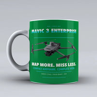 Thumbnail for Mavic 3 Enterprise Mug design on green dji