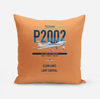 Thumbnail for Tecnam P2002 Sierra MkII design on orange pillow