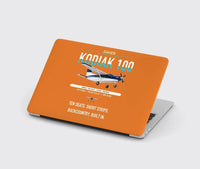 Thumbnail for Daher Kodiak 100 Series III design on orange MacBook case