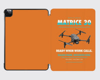 Thumbnail for DJI Matrice 30 design on orange ipad tablet case