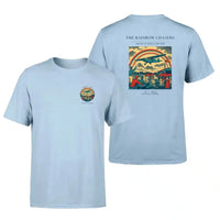 Thumbnail for VINTAGE G4432 - The Rainbow Chasers - Double-Side T-Shirt design on lightblue double side t shirt