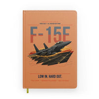 Thumbnail for F-15E Strike Eagle design on orange notebook