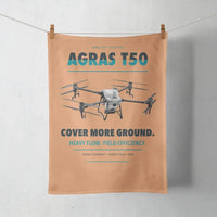 Thumbnail for DJI Agras T50 design on orange towel