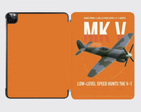 Thumbnail for Hawker Tempest Mk V design on orange ipad tablet case