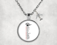 Thumbnail for Aviation Alphabet Necklace - view 10