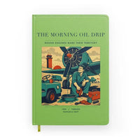 Thumbnail for VINTAGE G4266 - The Morning Oil Drip - Designed Notebooks design on lightgreen