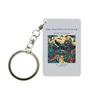 Thumbnail for VINTAGE G4094 - The Maintenance Dock - Designed Key Chain design on lightgray