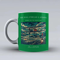 Thumbnail for VINTAGE G4150 - The Fog Field Landing - Ceramic Mug design on green